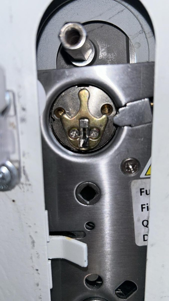 Commercial lock repair on an office door in Jacksonville, FL