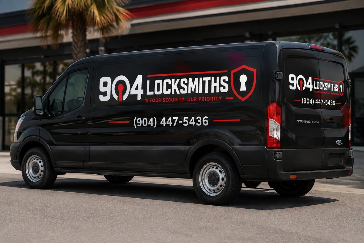 904 Locksmiths service van in Jacksonville, FL